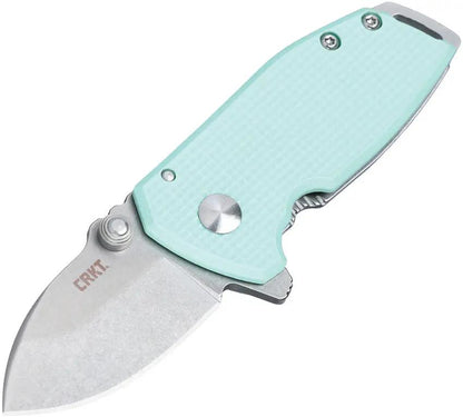CRKT Squid Compact Framelock Assisted Opening Knife EDC D2 Blade Tiffany Blue G10 Handle by CRKT