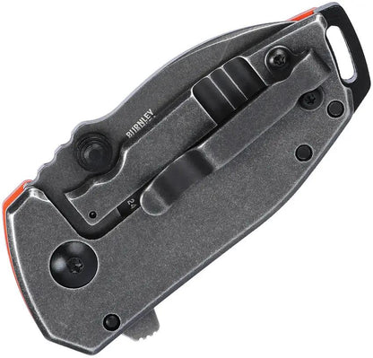 CRKT Squid Compact Framelock Orange EDC Knife With 3in Closed D2 Tool Steel Blade by CRKT