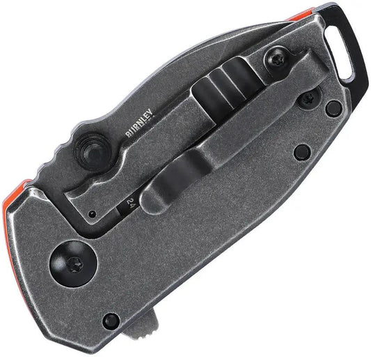 CRKT Squid Compact Framelock Orange EDC Knife With 3in Closed D2 Tool Steel Blade by CRKT