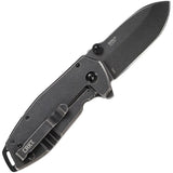 CRKT Squid Framelock Assisted Opening EDC Knife 2.38-Inch 8Cr14MoV Blade Durable Compact by CRKT