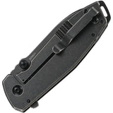 CRKT Squid XM Framelock Assisted Opening EDC Knife For Everyday Carry Enthusiasts With D2 Blade And Black G10 by CRKT
