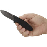 CRKT Squid XM Framelock Assisted Opening EDC Knife For Everyday Carry Enthusiasts With D2 Blade And Black G10 by CRKT