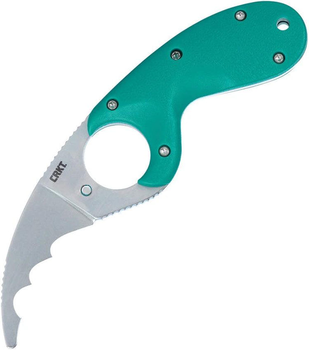 CRKT Bear Claw Fixed Blade Teal 2511T by CRKT