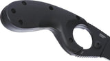 CRKT Bear Claw Fixed Blade Knife For Outdoor Enthusiasts With Black Stonewash AUS 8 Stainless Blade And Neck Sheath by CRKT