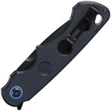 CRKT ABC Linerlock Assisted Opening Knife Black G10 Handle 3.38in 12C27 Sandvik Tanto For EDC Enthusiasts by CRKT