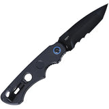 CRKT ABC Linerlock Assisted Opening Knife Black G10 Handle 3.38in 12C27 Sandvik Tanto For EDC Enthusiasts by CRKT