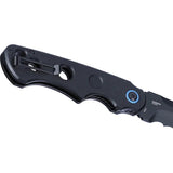 CRKT ABC Linerlock Assisted Opening Knife Black G10 Handle 3.38in 12C27 Sandvik Tanto For EDC Enthusiasts by CRKT