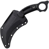 CRKT Du Hoc Karambit Knife 9.63in Overall 5in Black SK5 Blade G10 Handle Rugged Finger Ring Tactical Sheath by CRKT