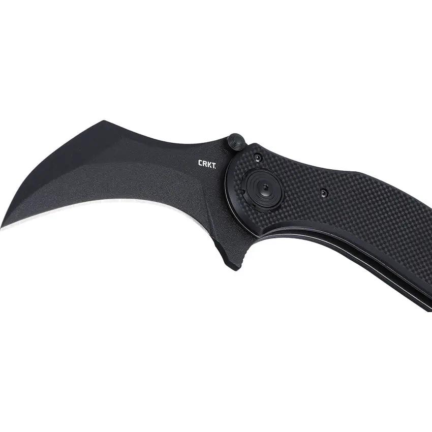 CRKT Du Hoc Deadbolt Folding Knife 3.63in D2 Steel Blade With G10 For EDC Enthusiasts by CRKT