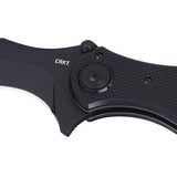 CRKT Du Hoc Deadbolt Folding Knife 3.63in D2 Steel Blade With G10 For EDC Enthusiasts by CRKT