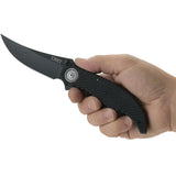 CRKT Clever Girl Deadbolt Lock 2640 EDC Knife With 4In D2 Black PVD Blade IKBS Ball Bearing Pivot System by CRKT
