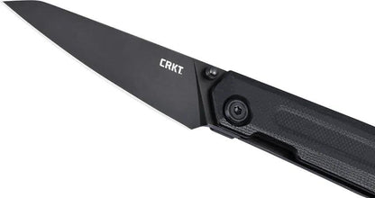 CRKT 2670 Straight Framelock Knife For EDC Enthusiasts With Premium D2 Wharncliffe Blade And G10 Handle by CRKT