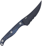 CRKT Clever Girl Fixed Blade Knife Blue G10 Handle 10in Overall Rugged Serrated SK5 Tactical Outdoor Survival by CRKT