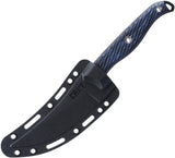 CRKT Clever Girl Fixed Blade Knife Blue G10 Handle 10in Overall Rugged Serrated SK5 Tactical Outdoor Survival by CRKT