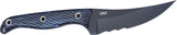 CRKT Clever Girl Fixed Blade Knife Blue G10 Handle 10in Overall Rugged Serrated SK5 Tactical Outdoor Survival by CRKT