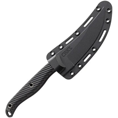 CRKT Clever Girl Fixed Blade Knife 2709 with SK5 Steel 4.5 Inch Blade Lanyard Hole MOLLE Sheath for Outdoor Survivalists by CRKT