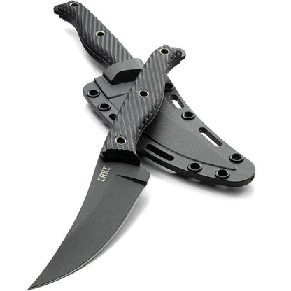CRKT Clever Girl Fixed Blade Knife 2709 with SK5 Steel 4.5 Inch Blade Lanyard Hole MOLLE Sheath for Outdoor Survivalists by CRKT
