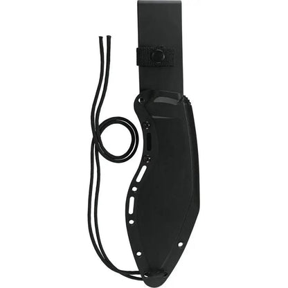 CRKT Clever Girl Kukri 2710 Survival Knife For Bushcraft Enthusiasts With Black SK5 Blade G10 Handle Extended Tang by CRKT