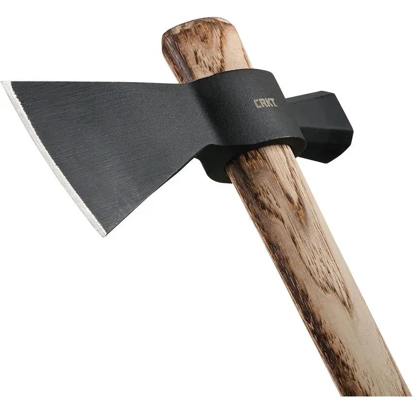 CRKT Chogan Hammer 2724 Axe For Outdoorsmen Hammer End 17.88 Inch Hickory Handle 1055HC Steel by CRKT