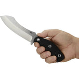 CRKT Catchall Fixed Blade Knife For Outdoor Enthusiasts 8Cr13MoV Satin Blade Full Tang Black GRN Handle by CRKT