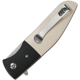 CRKT Curfew Linerlock Assisted Opening Knife White Satin 8Cr13MoV EDC Enthusiasts by CRKT