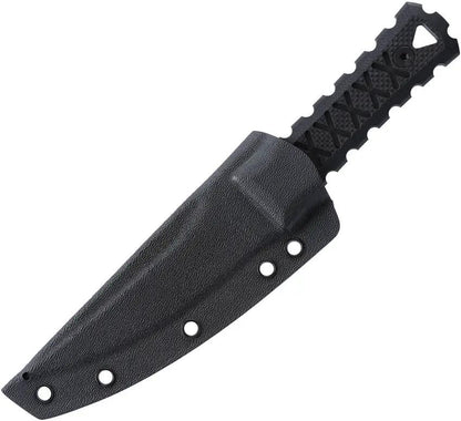 CRKT HZ4 Fixed Blade Knife James Williams Edition For Outdoor Enthusiasts Full Tang SK5 Black Blade G10 by CRKT