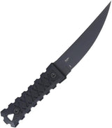 CRKT HZ4 Fixed Blade Knife James Williams Edition For Outdoor Enthusiasts Full Tang SK5 Black Blade G10 by CRKT