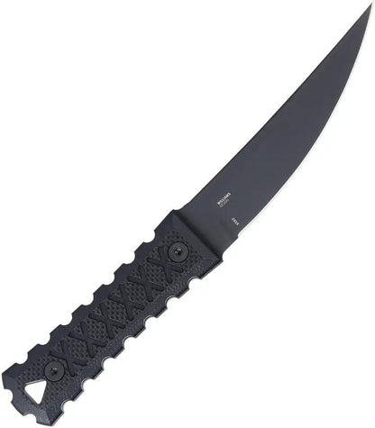 CRKT HZ4 Fixed Blade Knife James Williams Edition For Outdoor Enthusiasts Full Tang SK5 Black Blade G10 by CRKT