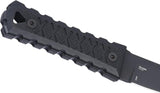 CRKT HZ4 Fixed Blade Knife James Williams Edition For Outdoor Enthusiasts Full Tang SK5 Black Blade G10 by CRKT