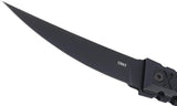 CRKT HZ4 Fixed Blade Knife James Williams Edition For Outdoor Enthusiasts Full Tang SK5 Black Blade G10 by CRKT