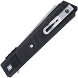CRKT Zephyr Linerlock Black 3840 EDC Knife with D2 Tool Steel Blade and G10 Handle, Premium for EDC Enthusiasts by CRKT