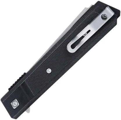 CRKT Zephyr Linerlock Black 3840 EDC Knife with D2 Tool Steel Blade and G10 Handle, Premium for EDC Enthusiasts by CRKT