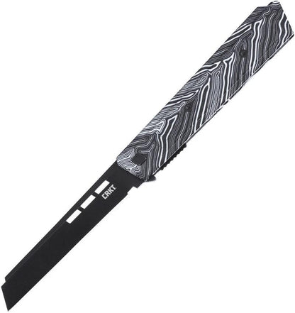 CRKT Zephyr Linerlock Blk/white 3850W by CRKT
