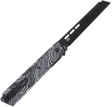 CRKT Zephyr Linerlock Knife With Black TiNi Coated 14C28N Sandvik Blade Black White G10 For EDC Enthusiasts by CRKT