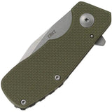 CRKT Razelcliffe Compact Framelock Knife By Jon Graham Premium EDC Ready 8Cr13MoV Stonewash G10 Handle by CRKT