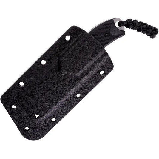 CRKT Razel Compact 4036 Tactical Knife With Veff Serrations Stonewashed Blade Black G10 Handle Tang Lanyard Hole by CRKT