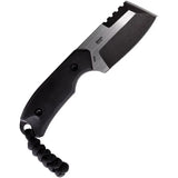 CRKT Razel Compact 4036 Tactical Knife With Veff Serrations Stonewashed Blade Black G10 Handle Tang Lanyard Hole by CRKT