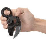 CRKT Provoke Kinematic 4040V Knife For First Responders Fast Deploy D2 Serrated TiNi Coated by CRKT