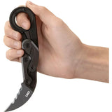 CRKT Provoke Kinematic 4040V Knife For First Responders Fast Deploy D2 Serrated TiNi Coated by CRKT