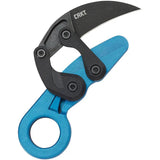 CRKT Provoke Kinematic Blue 4041B Folding Knife With 2.5 Inch Black Stonewash Blade For EDC Enthusiasts by CRKT