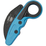 CRKT Provoke Kinematic Blue 4041B Folding Knife With 2.5 Inch Black Stonewash Blade For EDC Enthusiasts by CRKT
