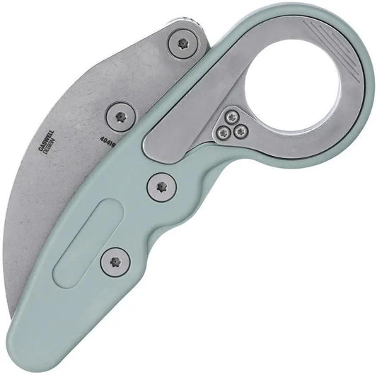 CRKT Provoke Kinematic Grivory 4041GR Folding Knife With 2.5in AUS-8 Blade And Green Grivory Handle For EDC by CRKT
