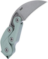 CRKT Provoke Kinematic Grivory 4041GR Folding Knife With 2.5in AUS-8 Blade And Green Grivory Handle For EDC by CRKT