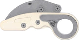CRKT Provoke Kinematic Knife Grivory Handle With Finger Ring For EDC AUS 8 Blade 2.5 Inch 5 Inch Closed by CRKT
