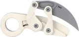 CRKT Provoke Kinematic Knife Grivory Handle With Finger Ring For EDC AUS 8 Blade 2.5 Inch 5 Inch Closed by CRKT