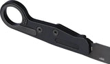 CRKT Provoke Kinematic EDC Knife For EDC Enthusiasts With D2 Blade Finger Ring Black Aluminum Handle And Flush Clip by CRKT
