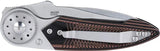 CRKT Walker Blade Lock 4200 EDC Knife With Secure Positive Lock Satin Blade G10 Handle by CRKT