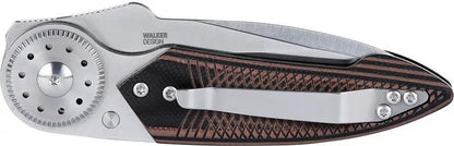 CRKT Walker Blade Lock 4200 EDC Knife With Secure Positive Lock Satin Blade G10 Handle by CRKT