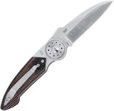 CRKT Walker Blade Lock 4200 EDC Knife With Secure Positive Lock Satin Blade G10 Handle by CRKT