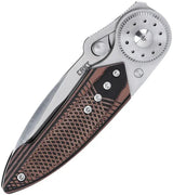 CRKT Walker Blade Lock 4200 EDC Knife With Secure Positive Lock Satin Blade G10 Handle by CRKT